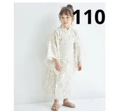 ペアマノン　浴衣　110 ライトイエロー