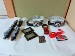 ☆未使用 レア品 仮面ライダー V3 変身ベルト コスプレ用 ダブル