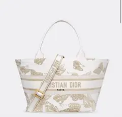値下げ！超美品Dior パニエ シャポーバッグ ハンドバッグディオール 