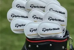 TaylorMade アイアン用 ヘッドカバー 10個セット緑 マグネット - メルカリ