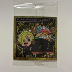 ワンピースウエハースシール　チョッパー　フランキー