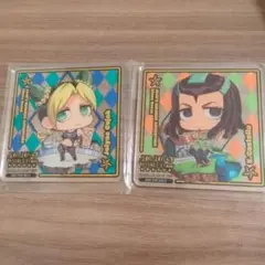 ジョジョワールド2 アクリルコースター 空条徐倫 エルメェス・コステロ