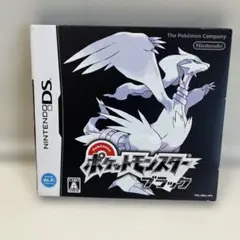 ポケットモンスターブラック　DS ポケモン　ニンテンドー 外箱、取説付き