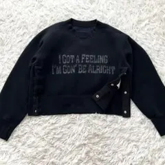 sacai 23SS Sponge Sweat Pullover ボタン ロゴ1のサムネイル