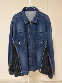 sacai デニムジャケット SCM-204 ドッキング sacai デニムジャケット SCM-204 ドッキング - メルカリ