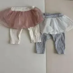 petit main チュチュ付きレギンスセット