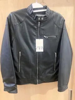 ZARA フェイクレザー ジャケット　11〜12 152CM
