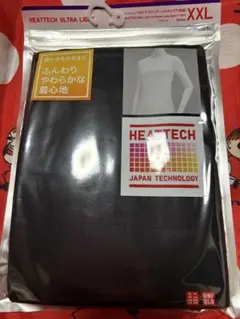 UNIQLO ヒートテックウルトラライトタートルネック　XXLサイズ　ブラック