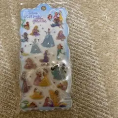ディズニー　プリンセス　ぷくぷくシール♪