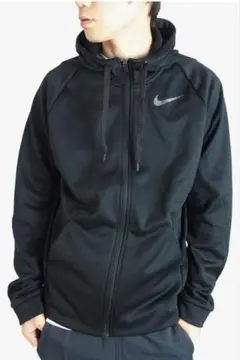 M*r様 【NIKE】DRI-FIT　メンズ ブラック フルジップパーカー　L