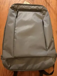 廃盤　無印良品　肩の負担を軽くする撥水　ビジネス リュックサック グレー 21L
