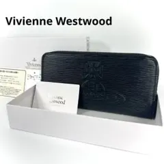 極美品 現行正規品 VivienneWestwood オーブ長財布 ブラック