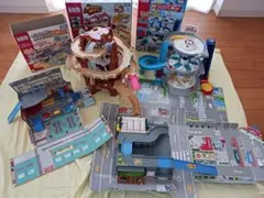 タカラトミー】トミカ 高速道路 やまのぼり パーキング50 トラック4点