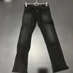 Calvin Klein Jeans ブラック ストレートデニム