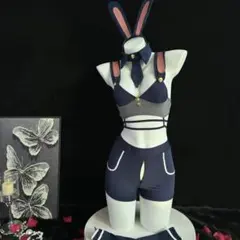 62 バニーガール メイド服 セクシー コスチューム コスプレ衣装 エロ可愛い