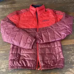 adidas 赤 ダウンジャケット