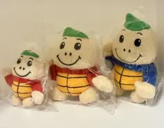 競艇グッズ 新品 未使用 ボートレースまるがめ　スマイルくん ぬいぐるみ　3体