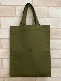 USハンドメイドエコバッグ　ミリタリーバッグ　ミリタリーポーチ　キャンプサバゲー