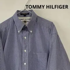 古着 90s TOMMY HILFIGER 長袖BDシャツ ギンガムチェック