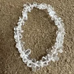 水晶 透明 ブレスレット