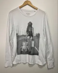 NO COMMENT PARIS L/S TEE ロンT ホワイト Mサイズのサムネイル