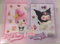 マイメロディークロミクリアファイルステッカーコンプリートセット