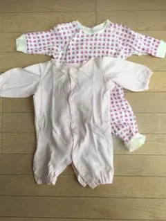 赤ちゃん本舗&コムサ ロンパース2枚セット