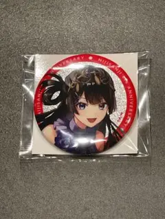 にじさんじ 8周年 グリッター缶バッジ　月ノ美兎