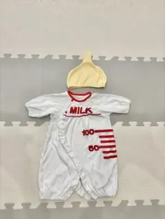 アカチャンホンポ ミルク 哺乳瓶 ドレスオール ロンパース
