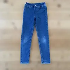 GU デニムスキニーパンツ　130