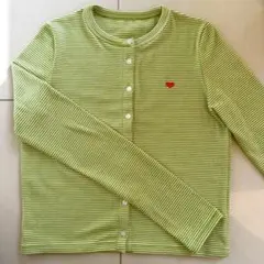 ボーダーカーディガン ボレロ