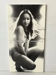 安室奈美恵　邦楽 CD モノクロポートレート 安室奈美恵／You my sunshine／8cm CD - メルカリ