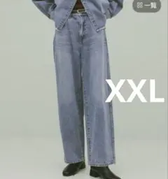 XXL　グローバルワーク　GOODデニムバギーパンツ　GLOBALWORK