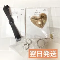 【☘️早い者勝ち☘️】Lattice 3coins アクセサリー 5点セット