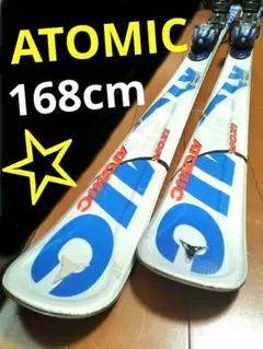 メンズ　スキー　ATOMIC 164cm 27-27.5cm 未使用ストック付 メンズ スキー ATOMIC 164cm 27-27.5cm 未使用ストック付 2025年