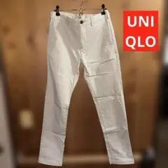 【人気商品】UNIQLO スリムフィットチノ　ベージュ　ウエスト73cm