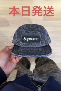 supreme キャップ ドル柄 早い者勝ち - メルカリ
