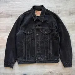 90s Levi's 70503 先染めブラック L ユーゴ製 #596 - メルカリ