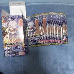 EGGHEAD CRISIS ONE PIECEカードゲーム 17パック 箱付き