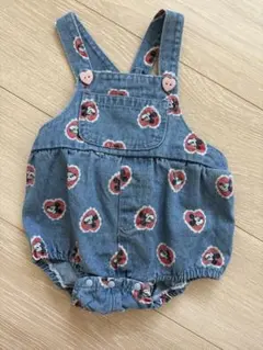 ミッキーデニムオーバーオール 70