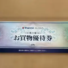 ヤマダ電機 株主優待券 5000円分
