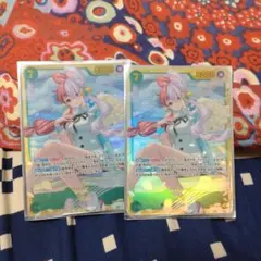 ワンピースカード　ウタシークレット2枚セット
