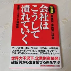 会社はこうして潰れていく : 業種別・要因別に検証 : 緊急版