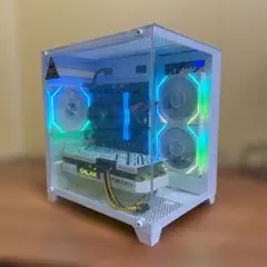白ゲーミングPC RTX2070SUPER/i7 7700新品ケース - メルカリ