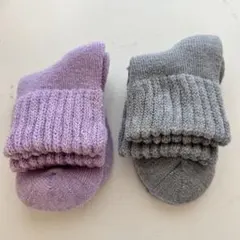 ヒートテックソックス/ルームパイル　×2