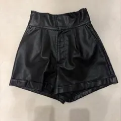 GRL グレイル レザーショートパンツ[tu88]