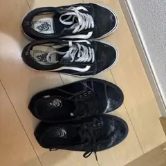 VANS スニーカー 2足セット ブラック