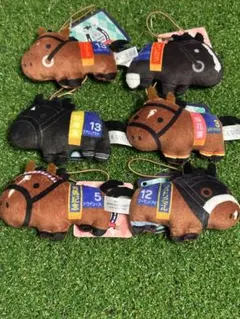 サラブレッドコレクション　ふっくらマスコット６種セット　リバティアイランドほか