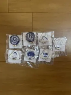 Eve くじ　under Blue7個セット ピンバッジ