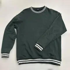 BEAMS HEART グリーン クルーネック スウェット Sのサムネイル